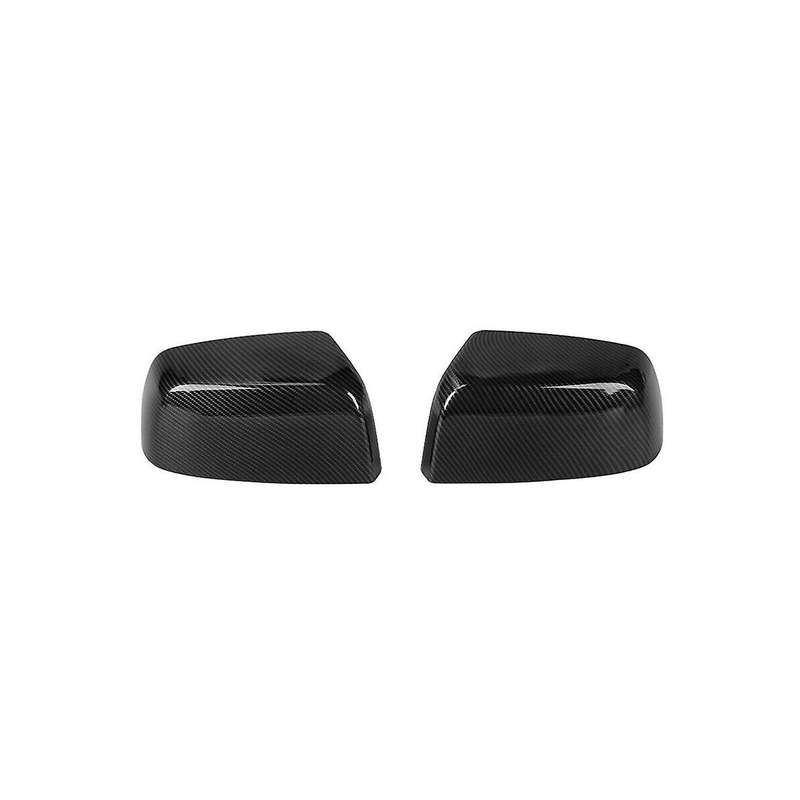 Rearview Mirror Cover Side Mirror Cover Frame Trim Sticker for 2014-2022, Abs Carbon Fiber