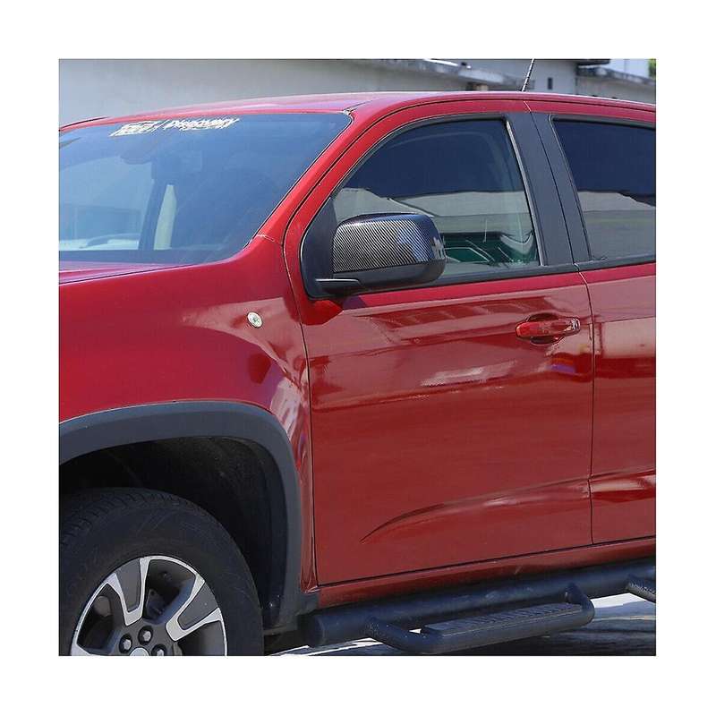 Rearview Mirror Cover Side Mirror Cover Frame Trim Sticker for 2014-2022, Abs Carbon Fiber