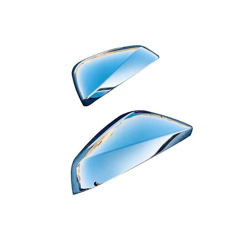 Rearview Mirror Cover Shell Silver Rearview Mirror Cover Sticker for Rx 2023 Car Accessories