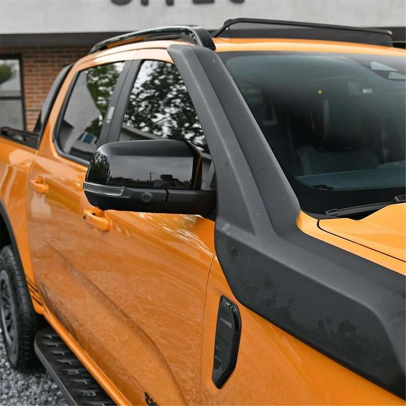 Rearview Mirror Cover Trim for 2023 2024 Side Door Mirror Cover Trim Accessories ,Bright Black