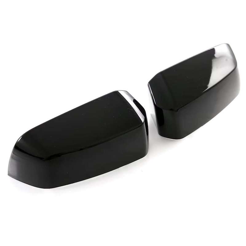 Rearview Mirror Cover Trim for 2023 2024 Side Door Mirror Cover Trim Accessories ,Bright Black