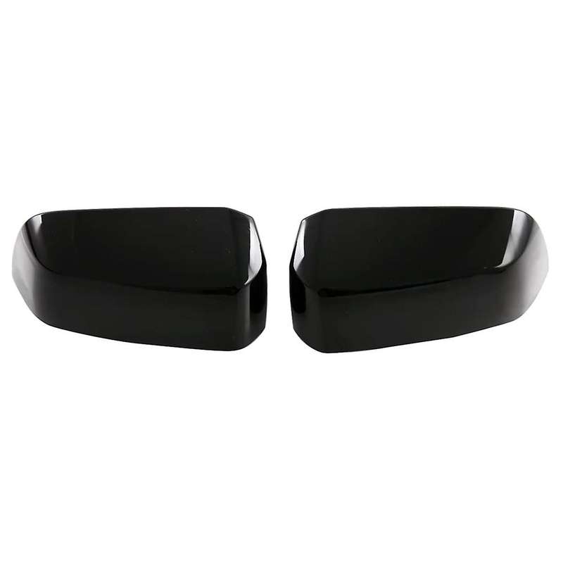 Rearview Mirror Cover Trim for 2023 2024 Side Door Mirror Cover Trim Accessories ,Bright Black
