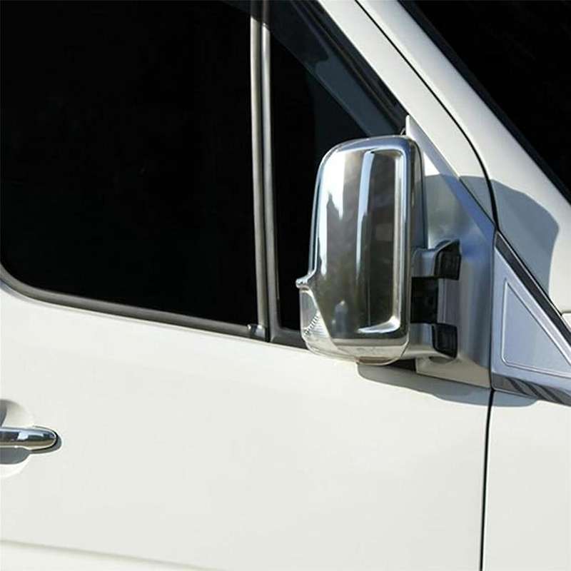 Rearview Mirror Cover Side View Mirror Cover Chrome for Sprinter 2006 - 2017