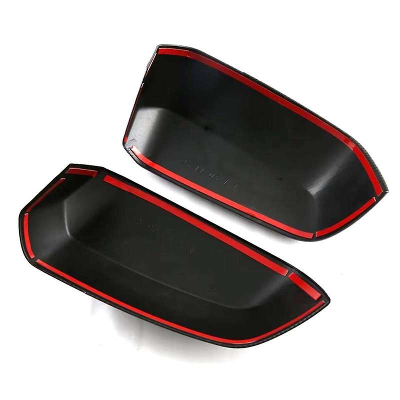 Rearview Mirror Cover Trim for 2023 2024 Side Door Mirror Cover Trim Accessories ,Carbon Fiber