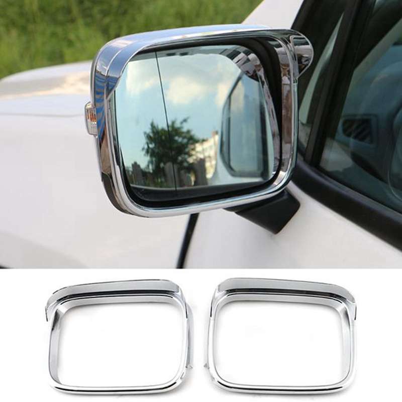 Rearview Mirror Cover Trim Rain Eyebrow Shield Shade Decoration Frame Sticker for 2015-2021 Accessor