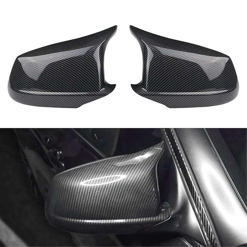 Rearview Mirror Covers Wing Side Mirror Caps for 5 Series F10 F11 F18 Pre- 51167216369,51167216370 G
