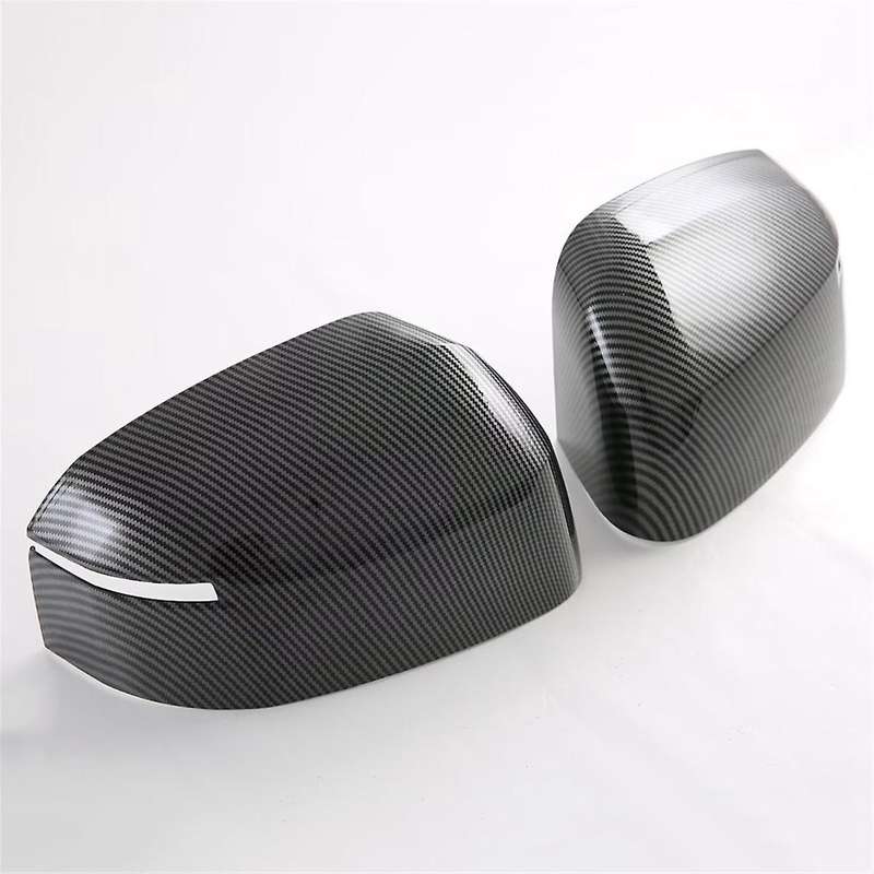 Rearview Mirror Cover Trim for MX5 2024 Carbon Fiber Door Side Mirror Cap Accessories