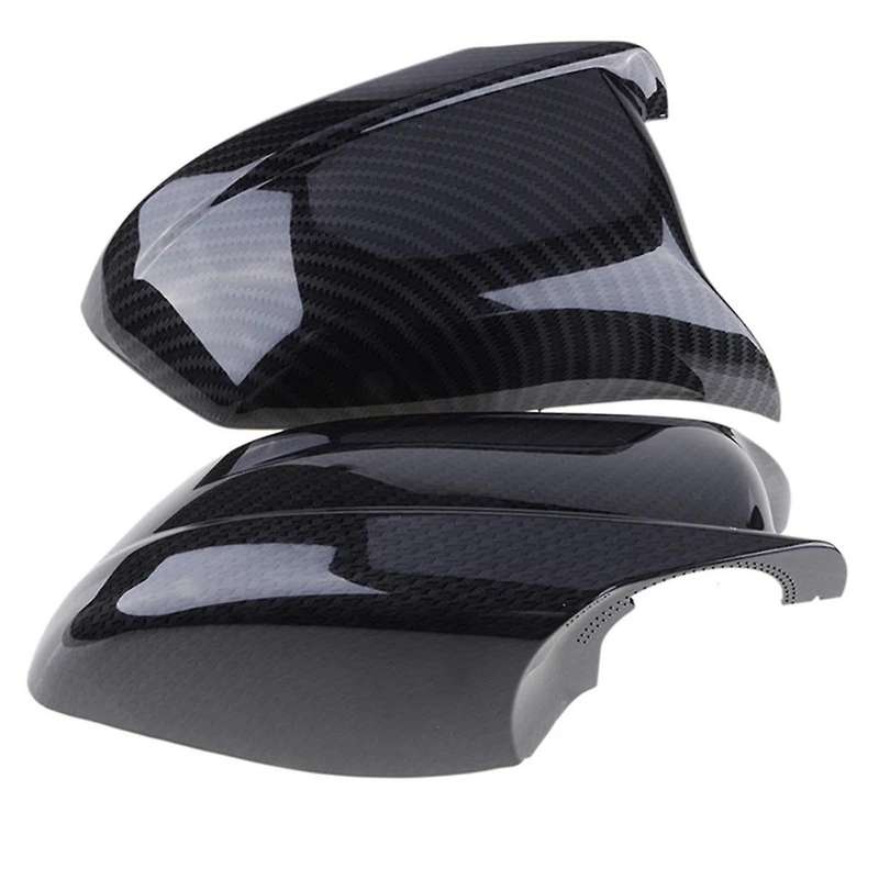 Rearview Mirror Covers Wing Side Mirror Caps for 5 Series F10 F11 F18 Pre- 51167216369,51167216370 C