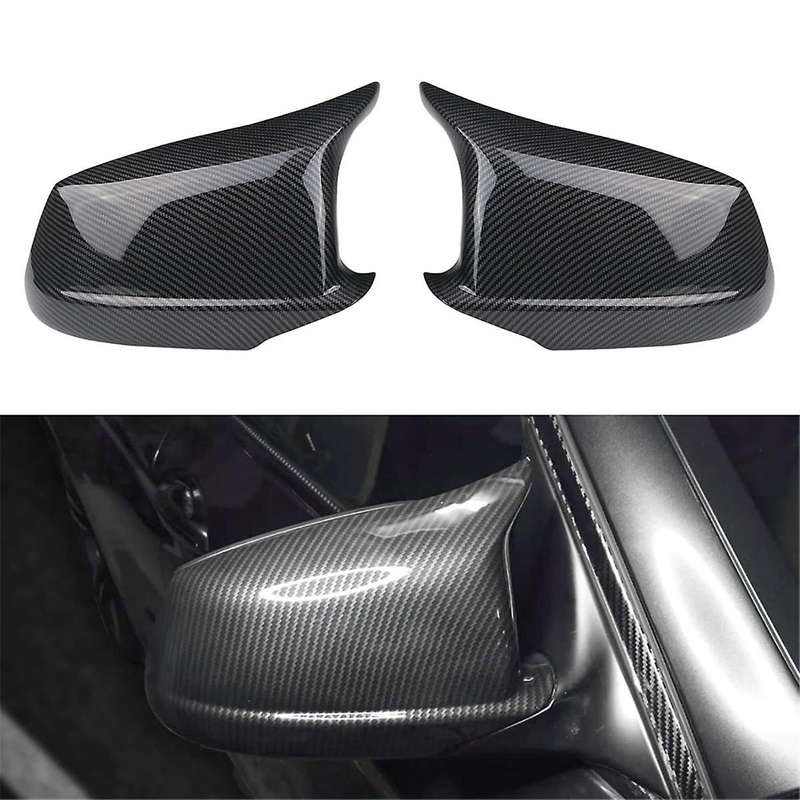 Rearview Mirror Covers Wing Side Mirror Caps for 5 Series F10 F11 F18 Pre- 51167216369,51167216370 C