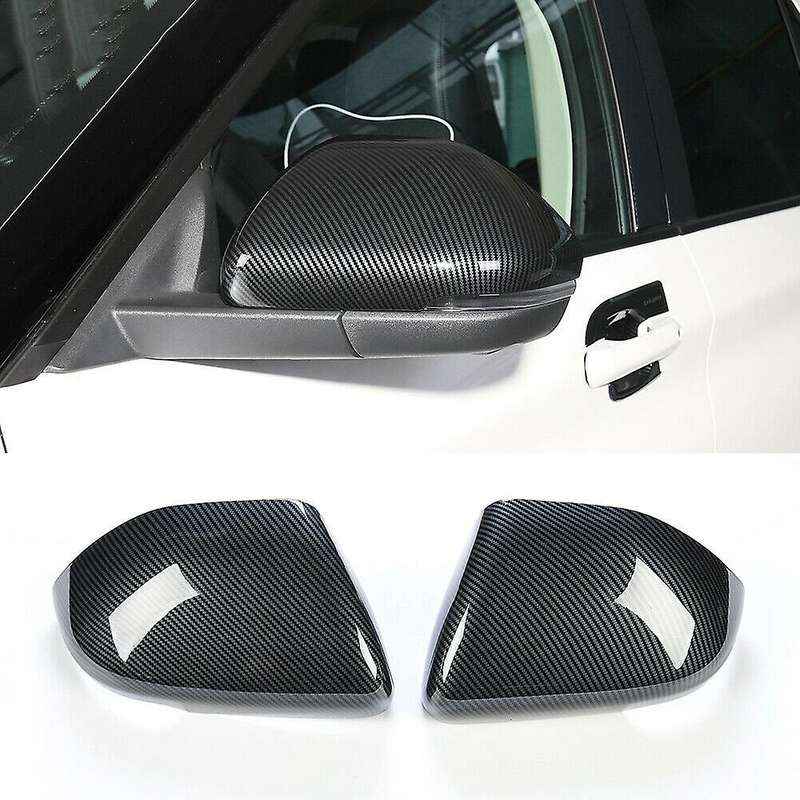 RearView Mirror Frame Cover Side Door Rear View Mirror Trims for Explorer 2020 2021 Accessories Carb