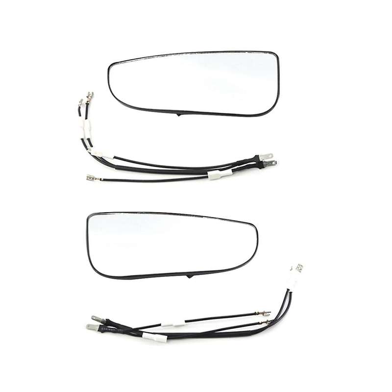 Rearview Mirror Glass Side Wing Reversing Lens Astern Aid Wide-angle Mirror for Ram 1500 2500 3500