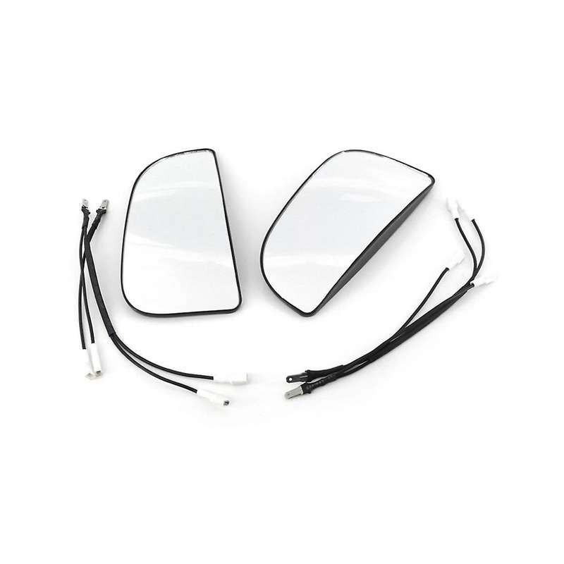 Rearview Mirror Glass Side Wing Reversing Lens Astern Aid Wide-angle Mirror for Ram 1500 2500 3500