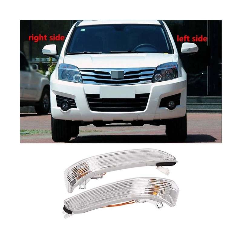 Rearview Mirror Light Side Mirror Turn Signal Blinker for H3 H5