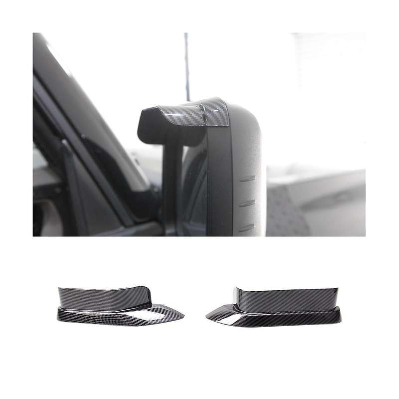 Rearview Mirror Rain Eyebrow Trim for 2021 2022 2023 Accessories ,carbon Fiber 2pcs