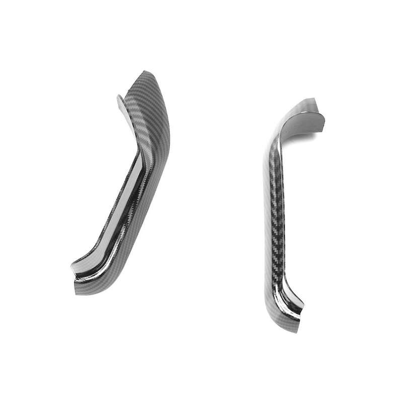 Rearview Mirror Rain Eyebrow Trim for 2021 2022 2023 Accessories ,carbon Fiber 2pcs
