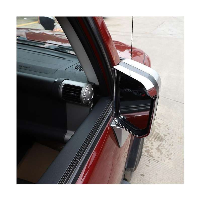 Rearview Mirror Rain Eyebrow Frame Decoration Cover Trim for Cruiser 2007-2021 Exterior Accessories