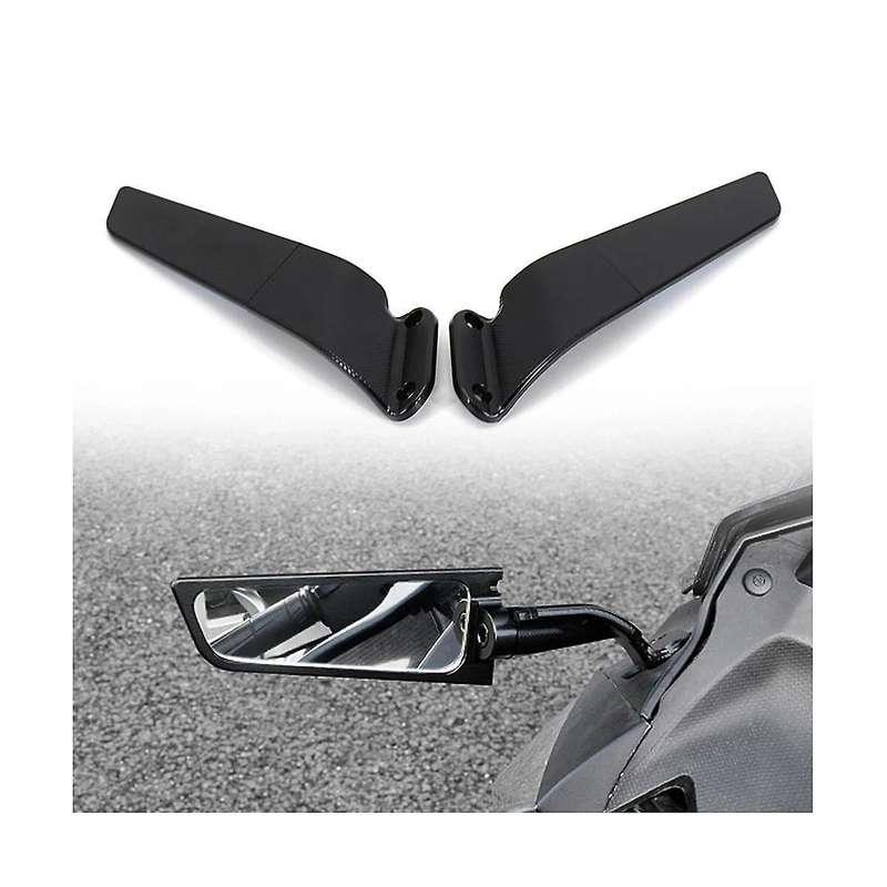 Rearview Wind Wing Adjustable Rotating Side Mirror Winglet for Ninja 400 Ninja 650 2018-2022