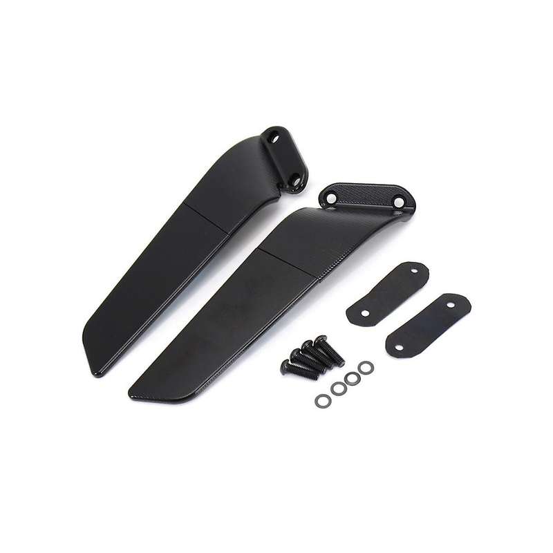 Rearview Wind Wing Adjustable Rotating Side Mirror Winglet for Ninja 400 Ninja 650 2018-2022