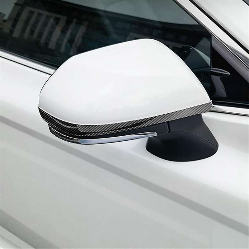 Rearview Mirrors Strip Trim for 9th 2024 2025 Side View Mirror Strip Exterior Accessories Carbon Fib