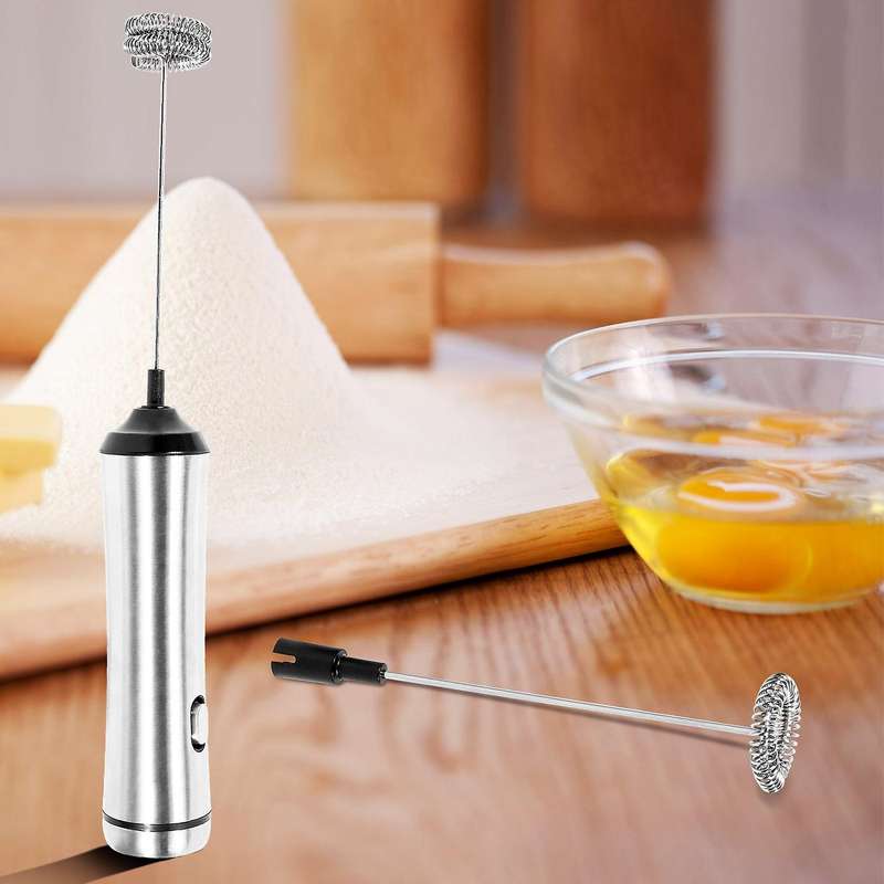 Rechargeable , Electric Handheld Foam Maker High Torque Motor, Whip Foamer Drink Mixer for Coffee Ar