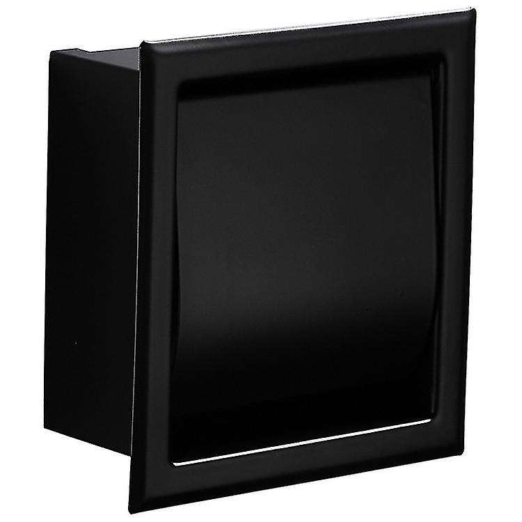 Recessed Toilet Paper Holder,Stainless Steel Double Roll Paper Box for Bathroom,Wall-Mounted Paper S
