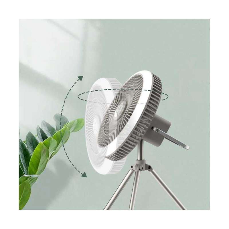 Rechargeable Fan Light Ceiling Tent Light Hanging Portable Extra Long Endurance Wind Camping Campin
