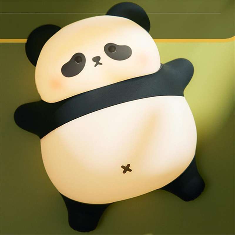 Rechargeable Cute Night Light, Food Grade Silicone Touch Night Light, Dimmable Cute Lamp for Bedroo