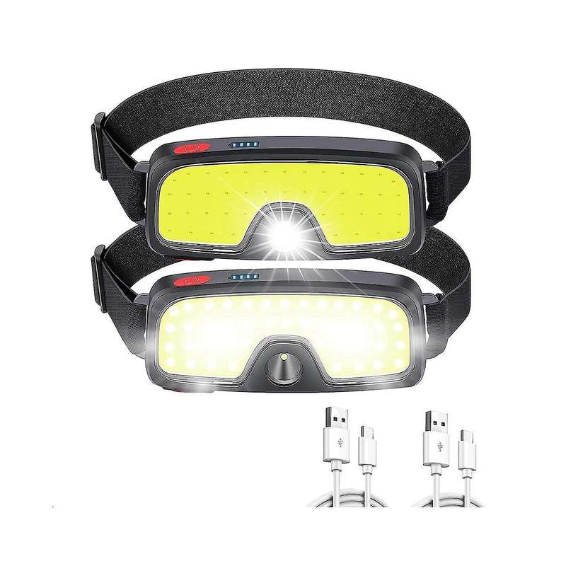 Rechargeable Head Light Lamp,5 Lighting Modes,waterproof Light, Suitable for Outdoor, Running, Fish