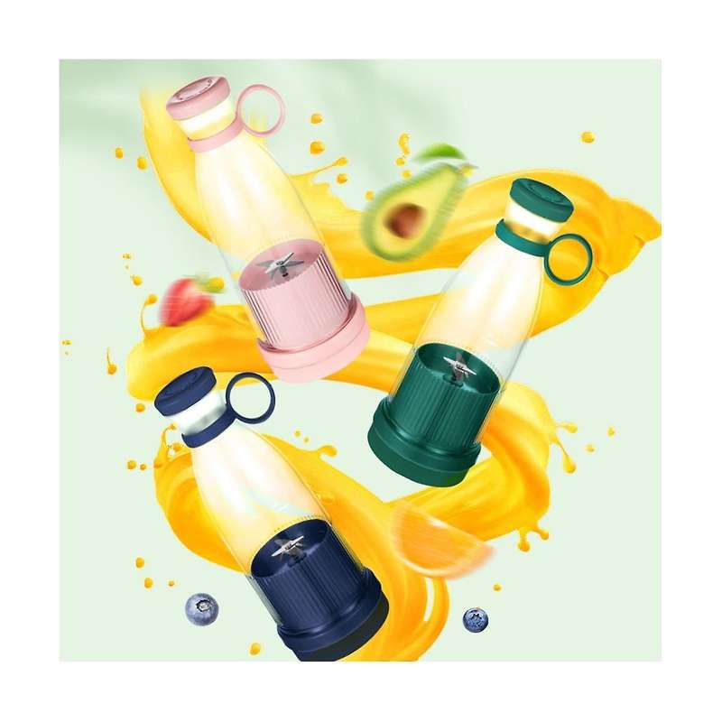 Rechargeable Mixers Fruit Juicers Mixers 6 Blades Portable Electric Juicers Maker Fruit Blender Fru