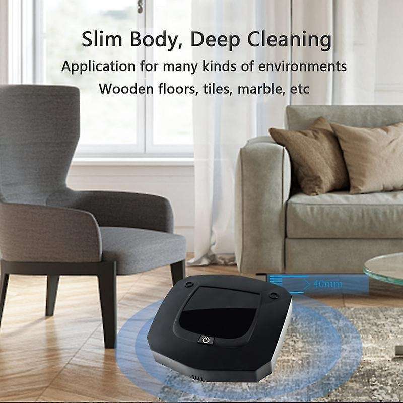 Rechargeable Smart Robot Vacuum Cleaner for Home Automatic Sweeper