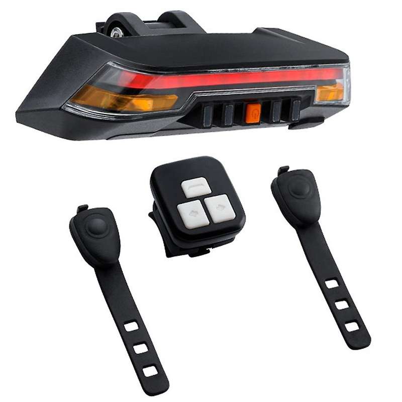 Rechargeable Smart Bike Tail Light Wireless Turning Signal Bike Indicator Light Bicycle Rear Light w