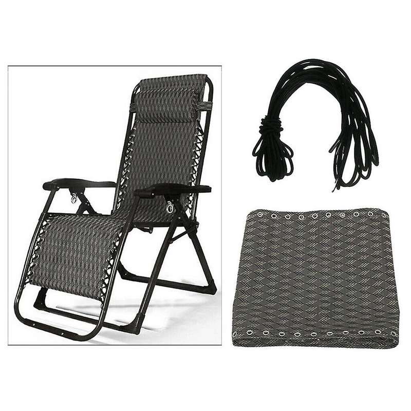 Recliner Cloth with Elastic Cord,breathable Durable Chair Replacement Fabric,for Yard Garden Beach