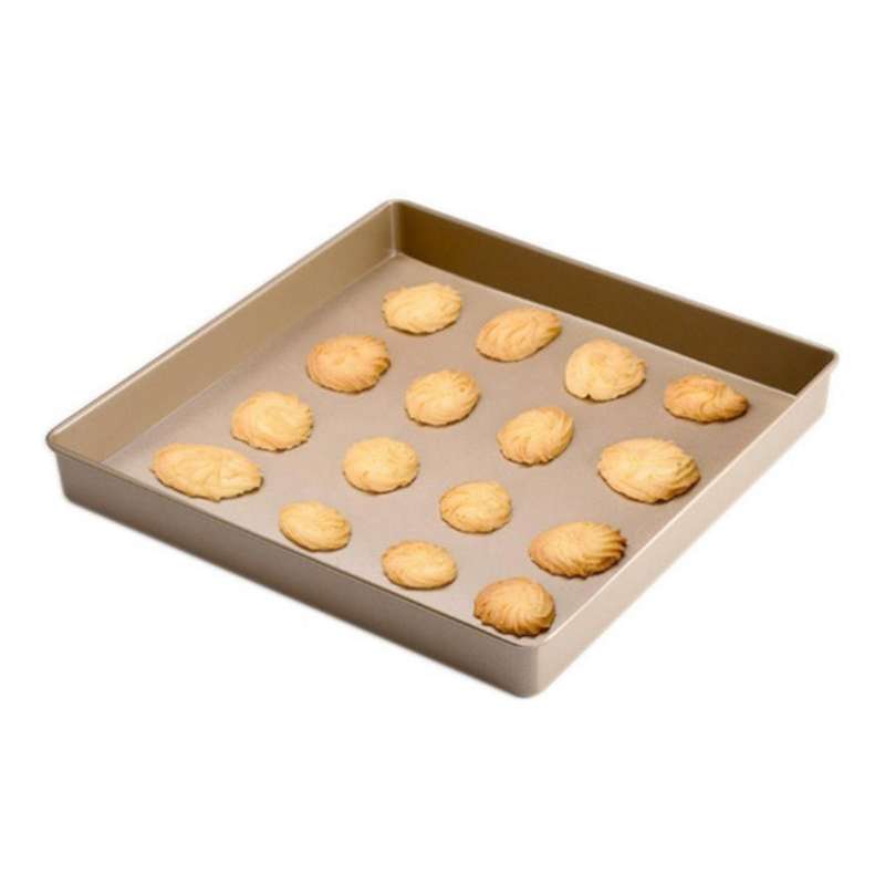 Rectangular Carbon Steel Baking Pan Non Stick Coating Cake Baking Pan Multifunctional Baking Applian
