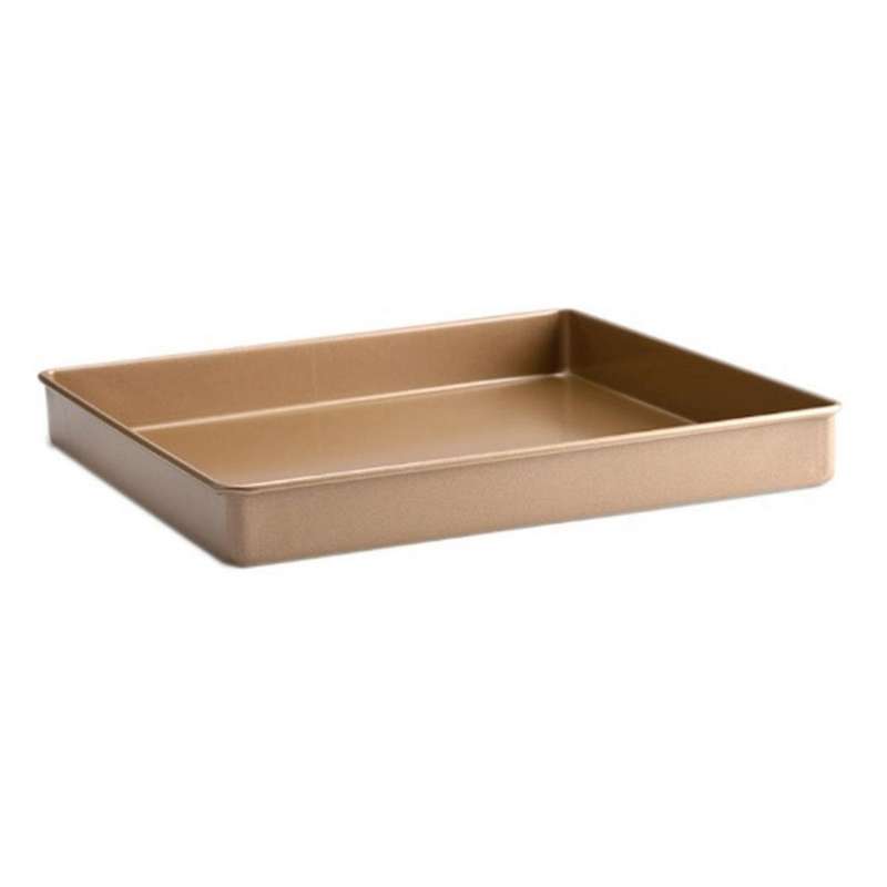 Rectangular Carbon Steel Baking Pan Non Stick Coating Cake Baking Pan Multifunctional Baking Applian