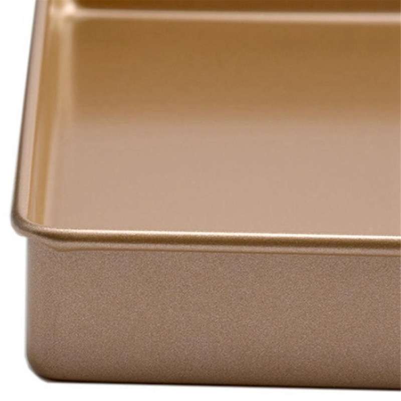 Rectangular Carbon Steel Baking Pan Non Stick Coating Cake Baking Pan Multifunctional Baking Applian
