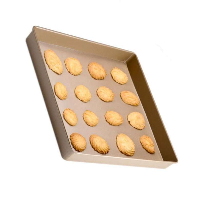 Rectangular Carbon Steel Baking Pan Non Stick Coating Cake Baking Pan Multifunctional Baking Applian