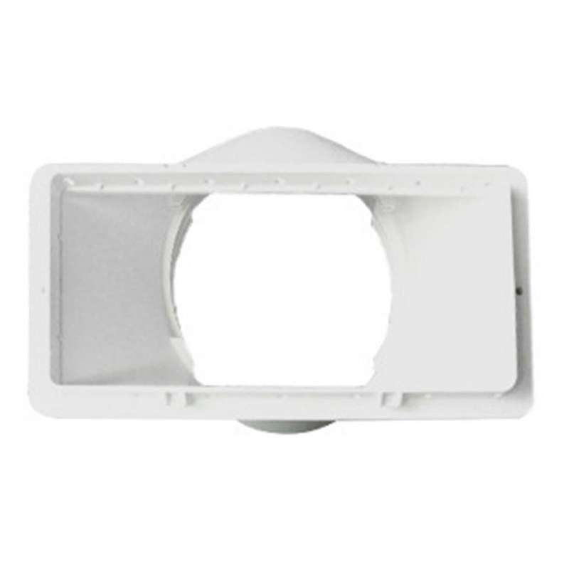 Rectangular Interface 130mm Portable Air Conditioning Window Adapter Exhaust Hose Connector Rectangu