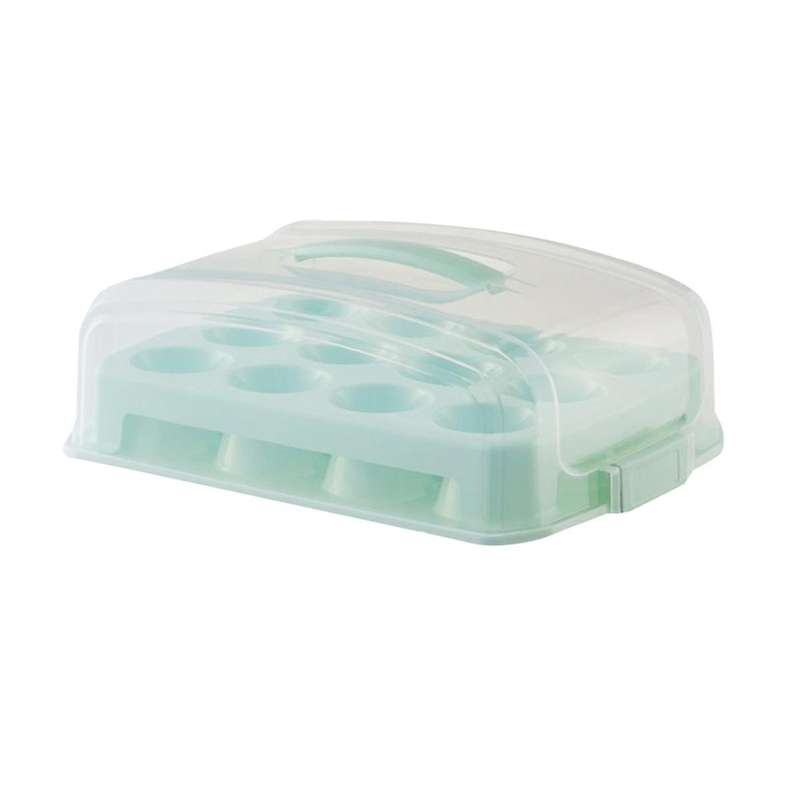Rectangular Bread Box with Handle Translucent Cake Container Packaging Box Storage Case for Dry Foo