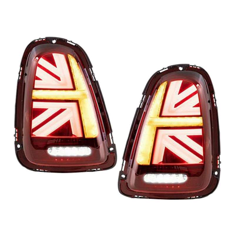 Red 12V LED Rear Tail Light Assembly Turn Signal Light for MINI R56 R57 R58 R59 07-13 Brake Streame