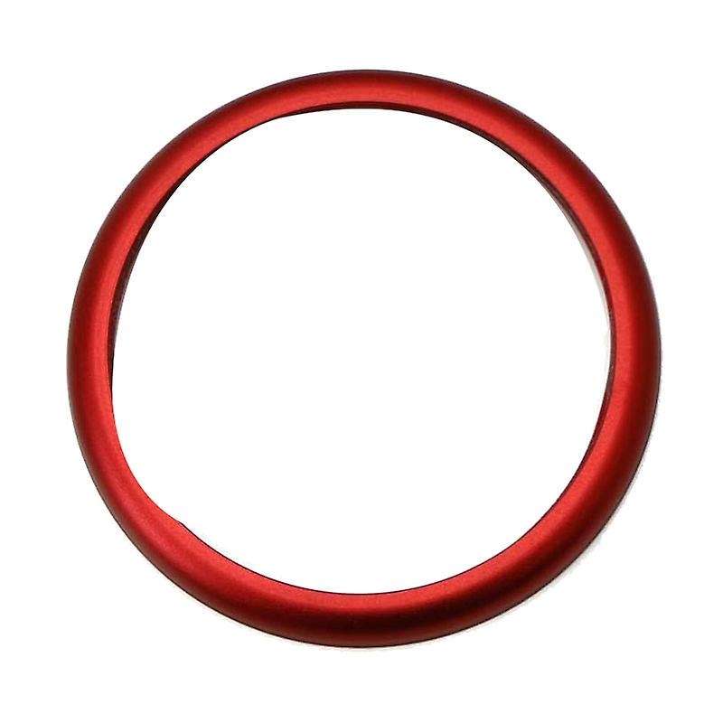 Red Aluminum Multimedia Knob Ring Compatible -BMW 1 2 3 4 5 6 7 Series X3 X4
