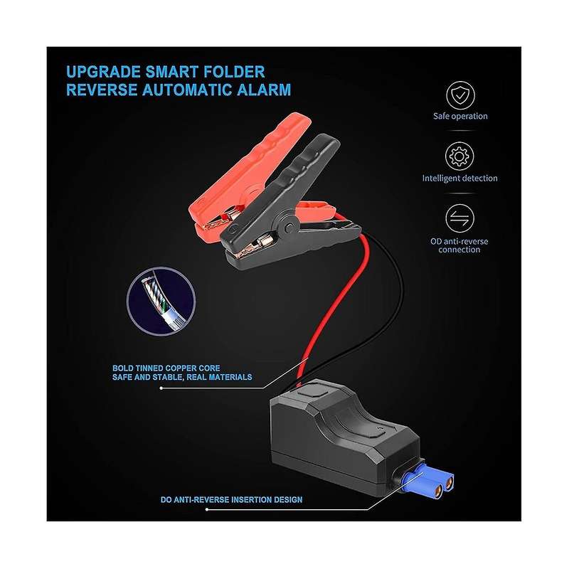 Red Car Jump Booster Battery Charger Equipment Car Power Bank Car Emergency Power Car Emergency Pow