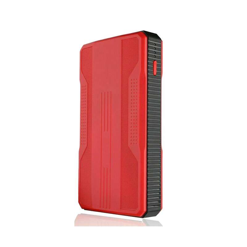 Red Car Jump Booster Battery Charger Equipment Car Power Bank Car Emergency Power Car Emergency Pow