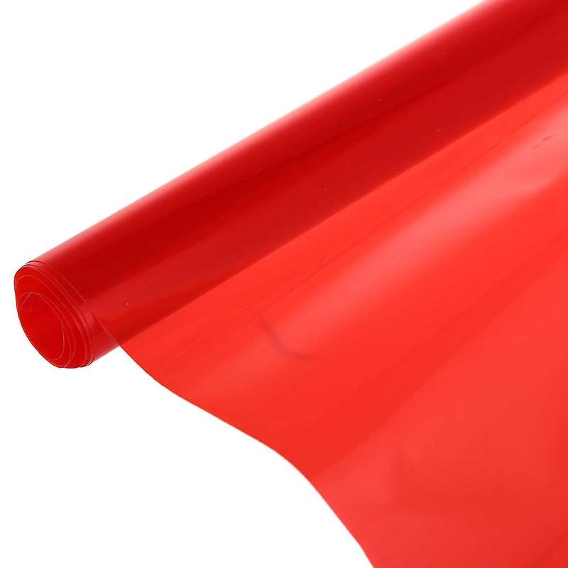 Red Car Tail Fog Head Light Headlight Film Cover 30x60cm