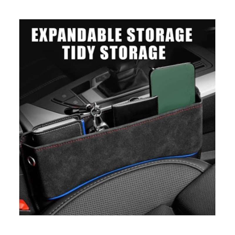 Red Car Crevice Organizer Car Crevice Decorative Storage Box Padding Organizer Crevice Storage Box