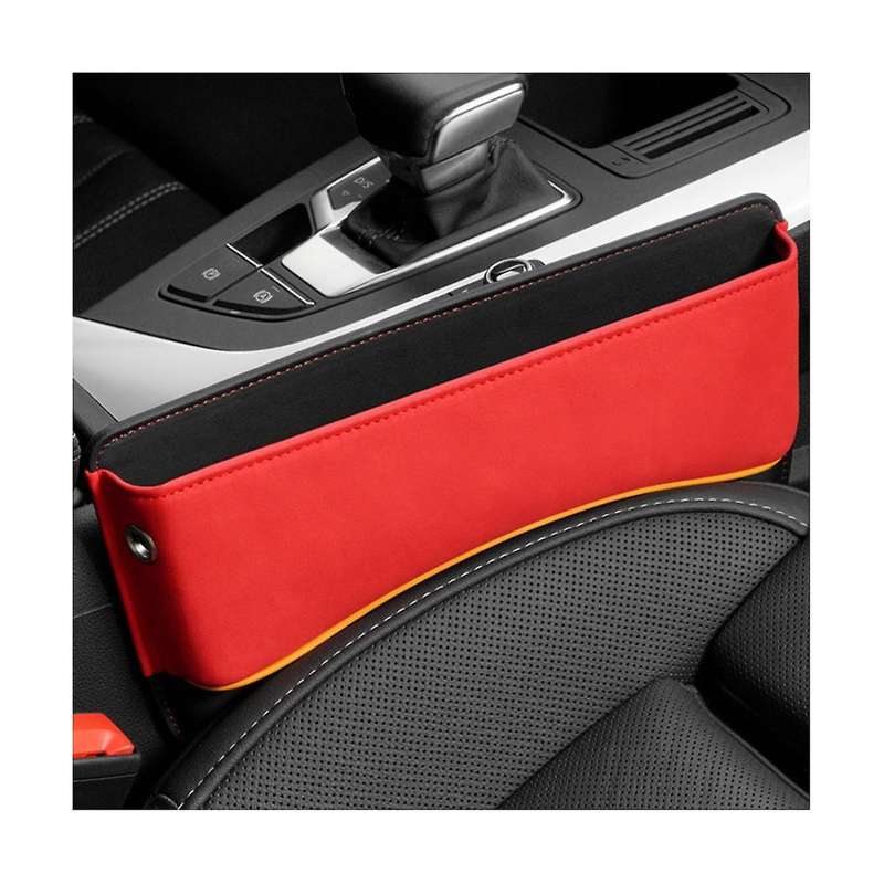 Red Car Crevice Organizer Car Crevice Decorative Storage Box Padding Organizer Crevice Storage Box