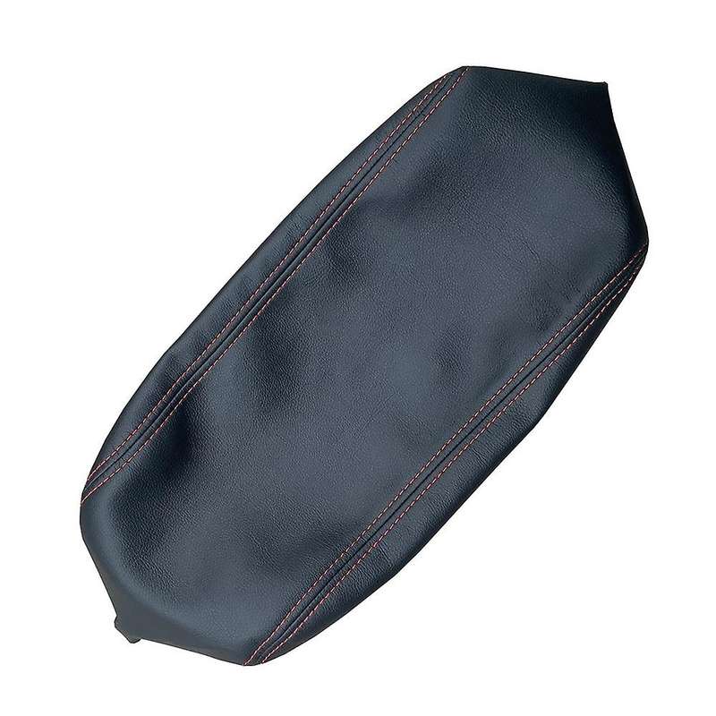 Red Center Console Lid Armrest Cover Leather for 11-17 Durango