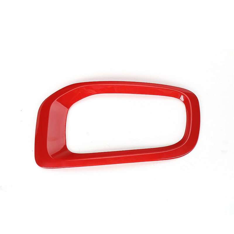 Red Front Fog Light Lamp Cover Trim Frame Decor for 2015-2017 Accessories