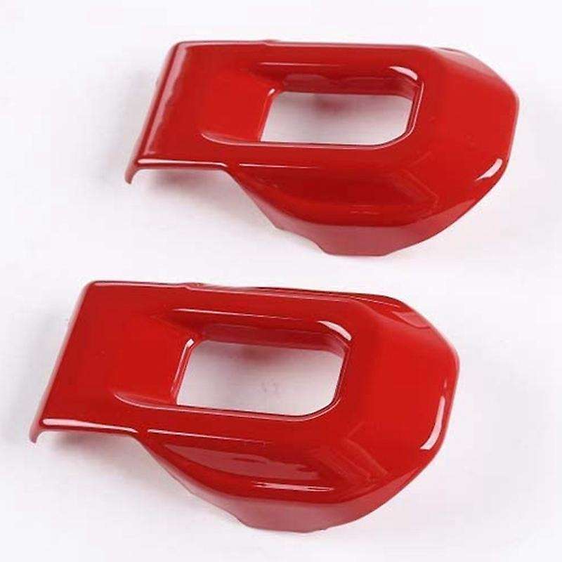 Red Hood Latch Lock Catch Decoration Sticker Mouldings for Wrangler JL 2018 Up