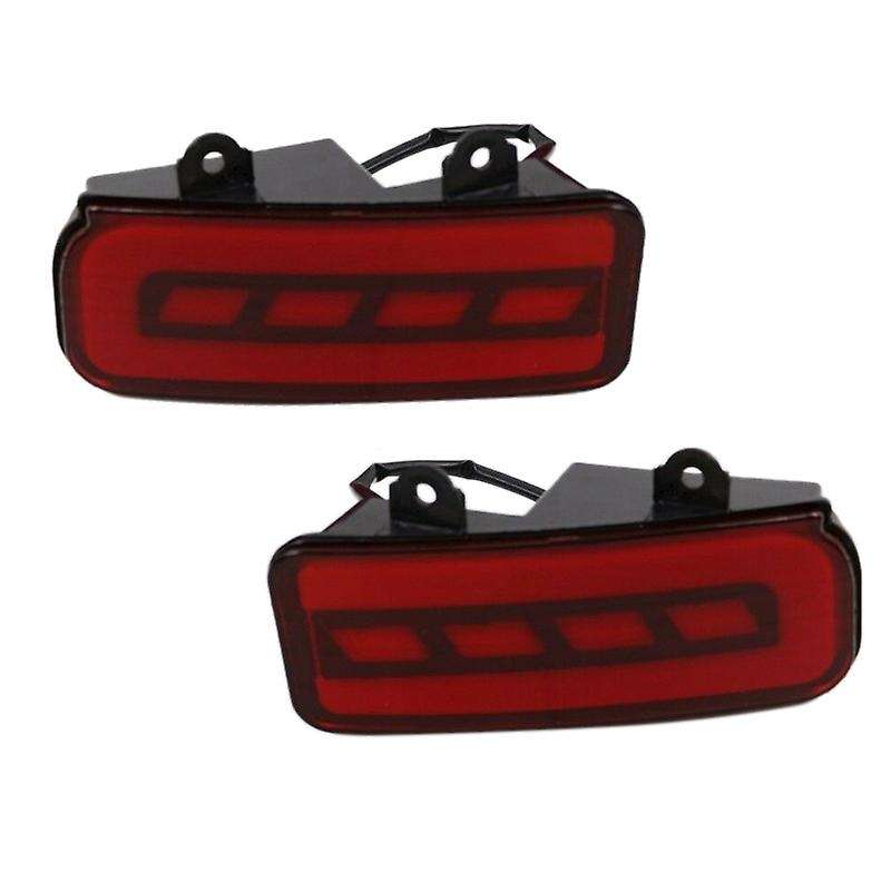 Red LED Rear Bumper Tail Brake Light Lamp for 2015-2016
