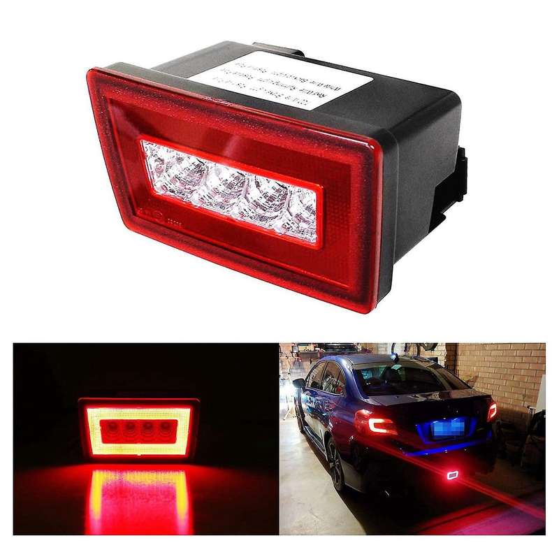 Red LED Rear Fog Light Kit Functions As Tail Lamp, Brake Lamp, Backup Reverse Light for / ,(Includes